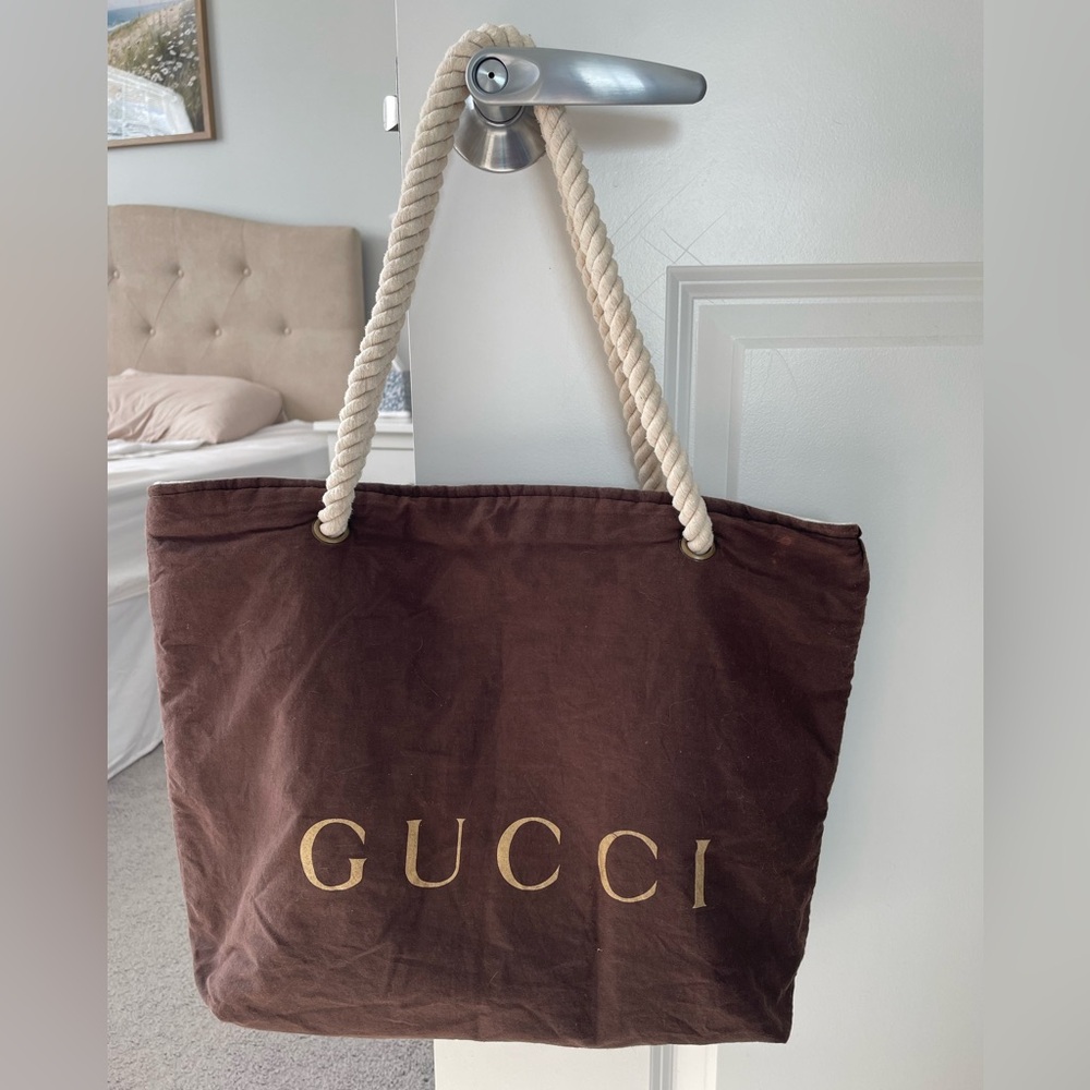 Upcycled Gucci Tote